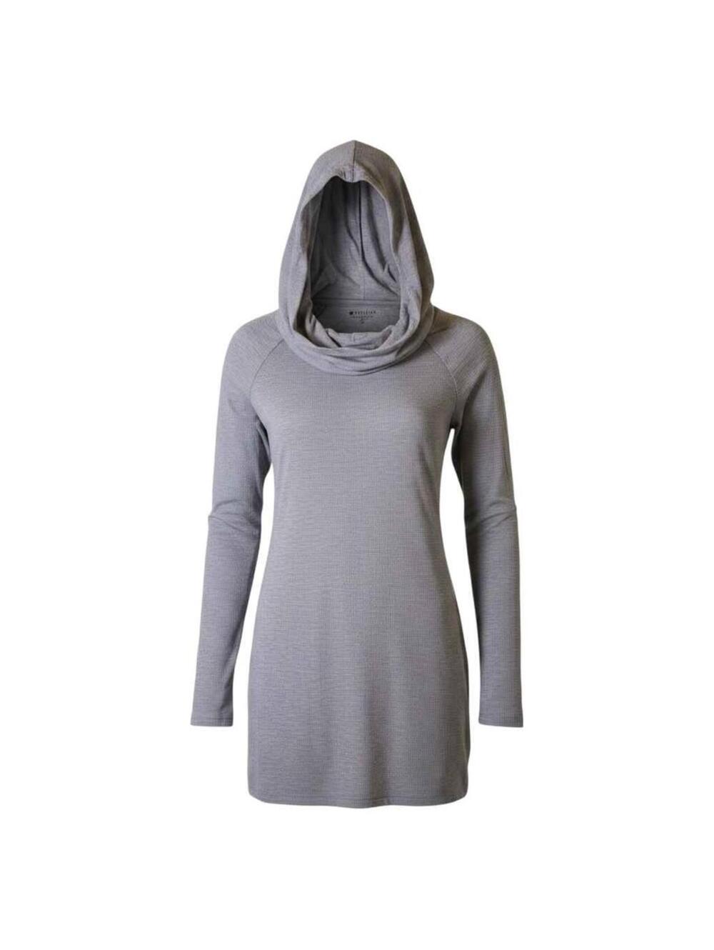 Athleta Grey Cowl Neck Hoodie Small‎